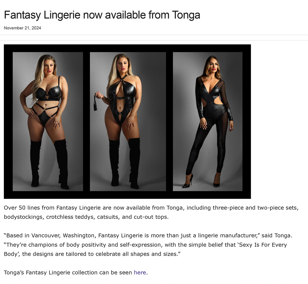 2024-11 ETO Online - Fantasy Lingerie